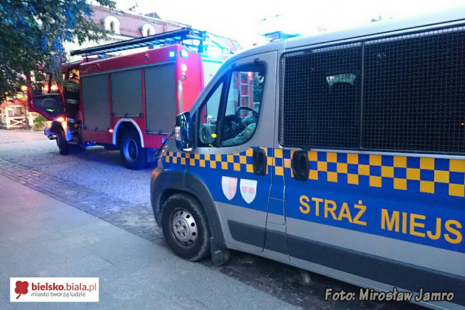 Mężczyzna w korycie rzeki - foto