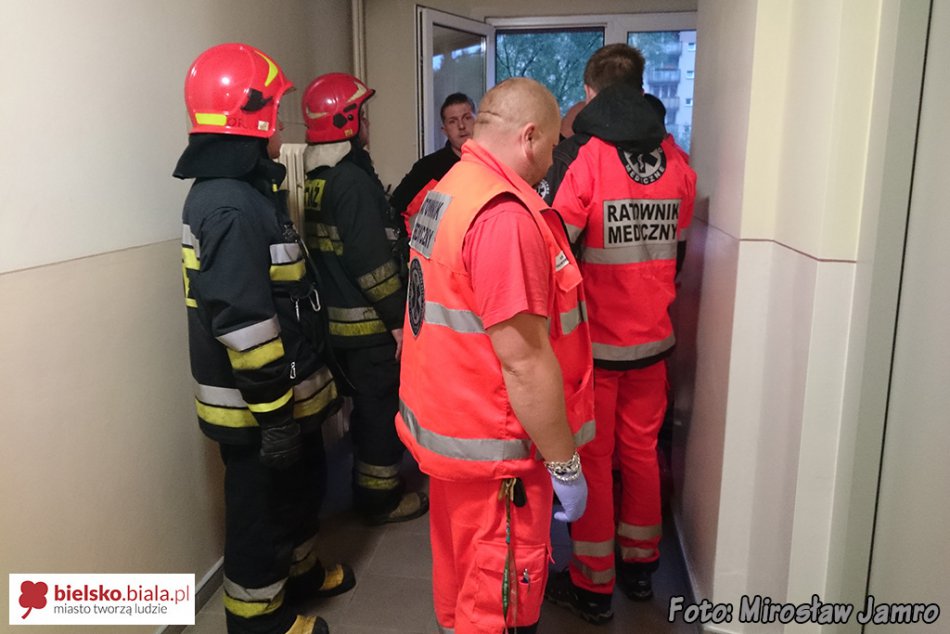 Tragedia w wieżowcu - foto
