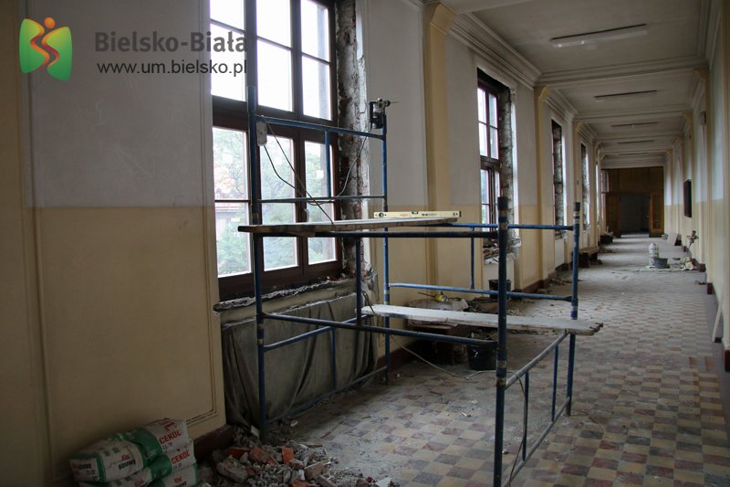 Remonty w bielskich szkołach