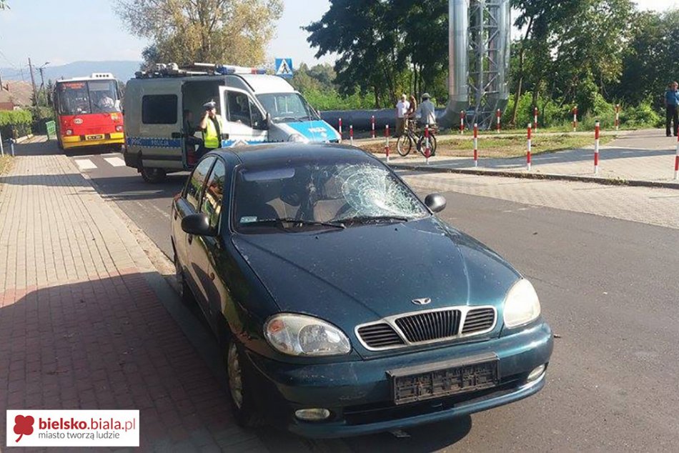 Poważny stan pieszego - foto