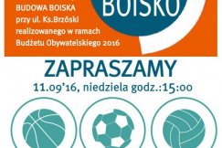 Napoje i grochówka dla mieszkańców