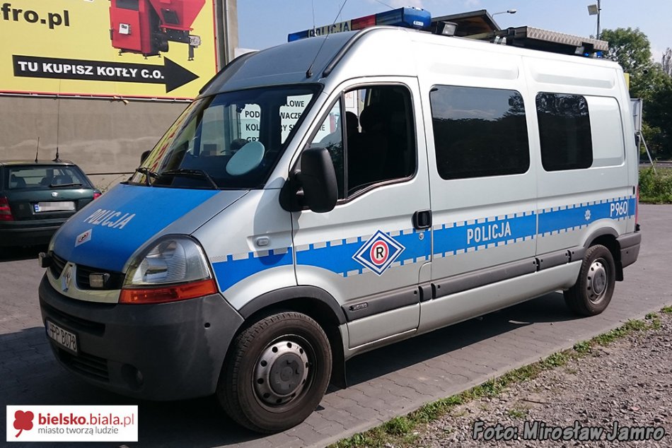 Kolizja trzech osobówek - foto
