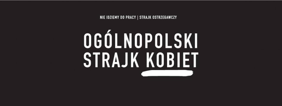 Czarny i biały protest na placu Chrobrego