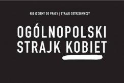 Czarny i biały protest na placu Chrobrego