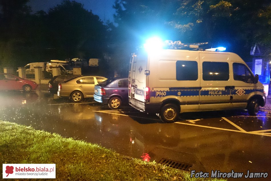 Zablokowała wyjazd z agencji ochrony - foto