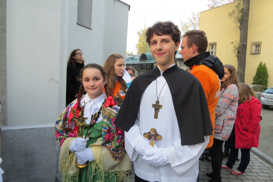 Korowód z relikwiami w Bielsku-Białej
