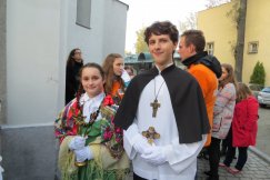 Korowód z relikwiami w Bielsku-Białej