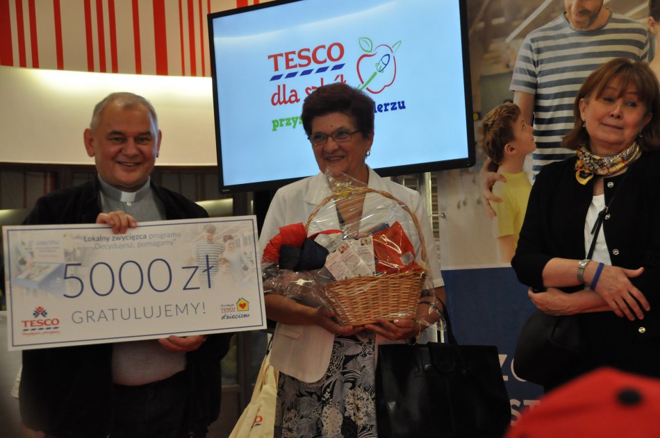 Klienci Tesco głosowali na hospicjum