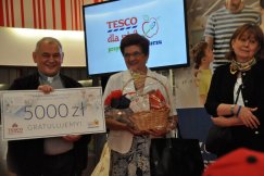 Klienci Tesco głosowali na hospicjum