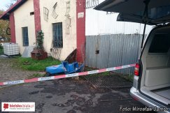 Trwają czynności na miejscu zbrodni - foto