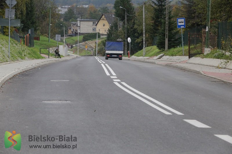 Szeroka droga w Starym Bielsku - foto