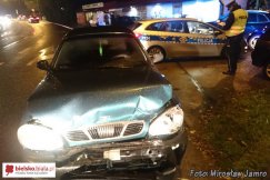 Spowodował kolizję i zostawił auto - foto