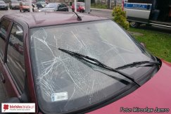Potrącenie dziecka na Komorowickiej - foto