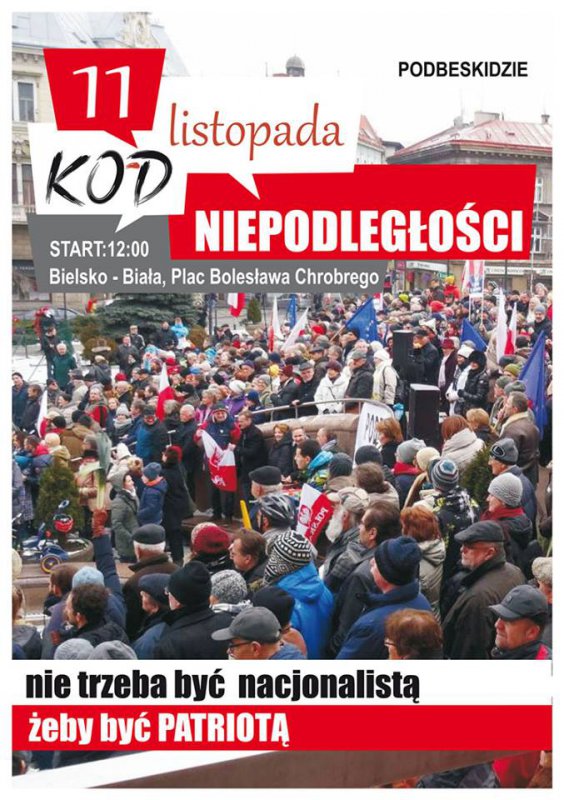 KOD zaprasza na plac Chrobrego