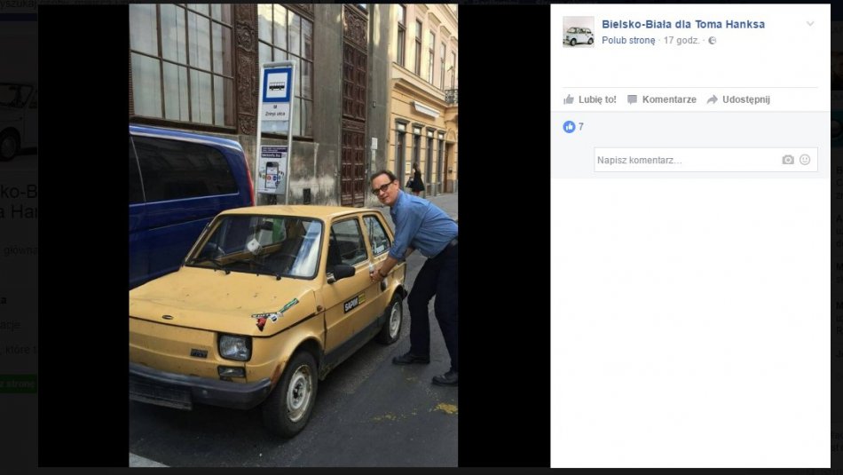 Składka na autko dla wielkiego aktora