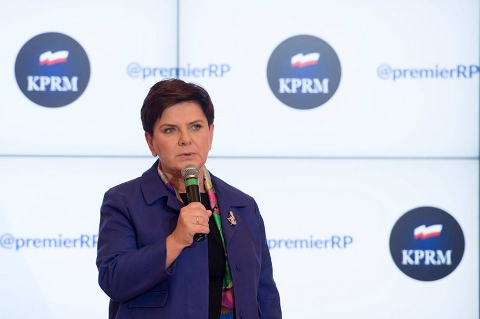 Premier Beata Szydło w Bielsku-Białej