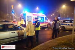 Potrącenie na przejściu dla pieszych - foto