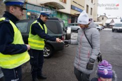 Odblaskowa akcja policji na drogach