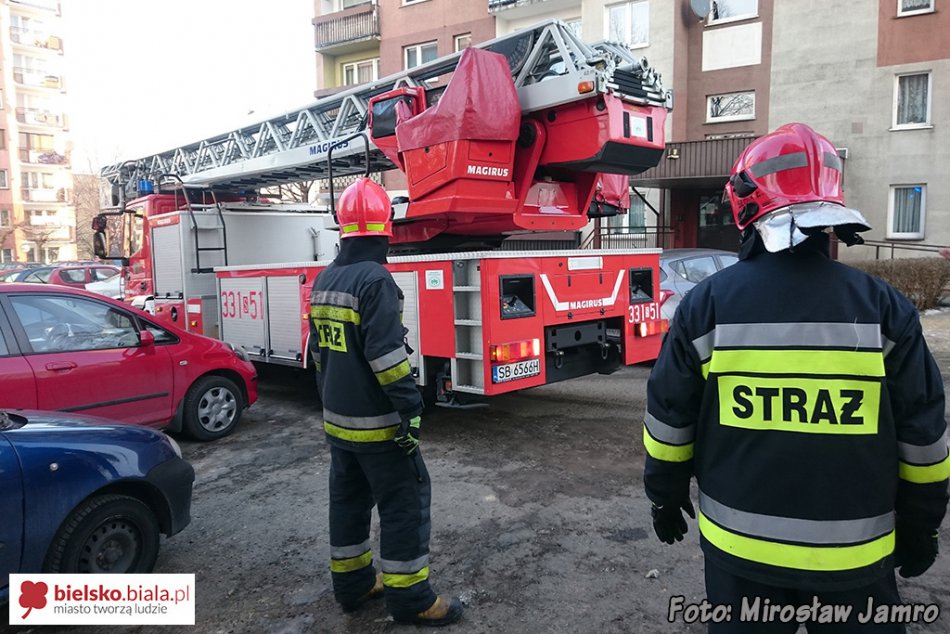 Nie mogła wstać z podłogi - foto