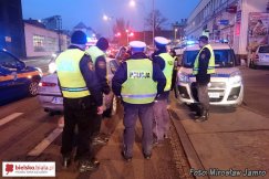 Zderzenie aut na Dmowskiego - foto