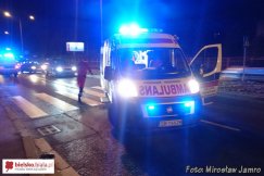 Wypadek na przejściu dla pieszych - foto