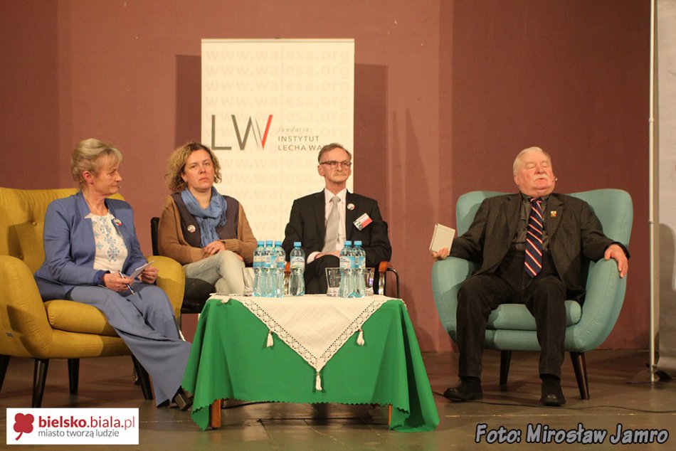 Godzina szczerości z Lechem Wałęsą - foto