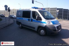 Zamknięty odcinek drogi S1 - foto