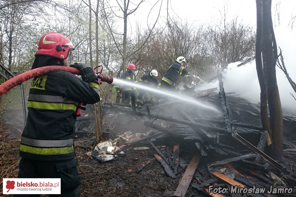 Domek spłonął doszczętnie - foto