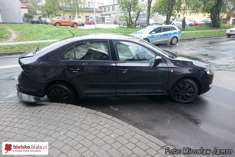 Sprawcę ujął kierowca bmw - foto
