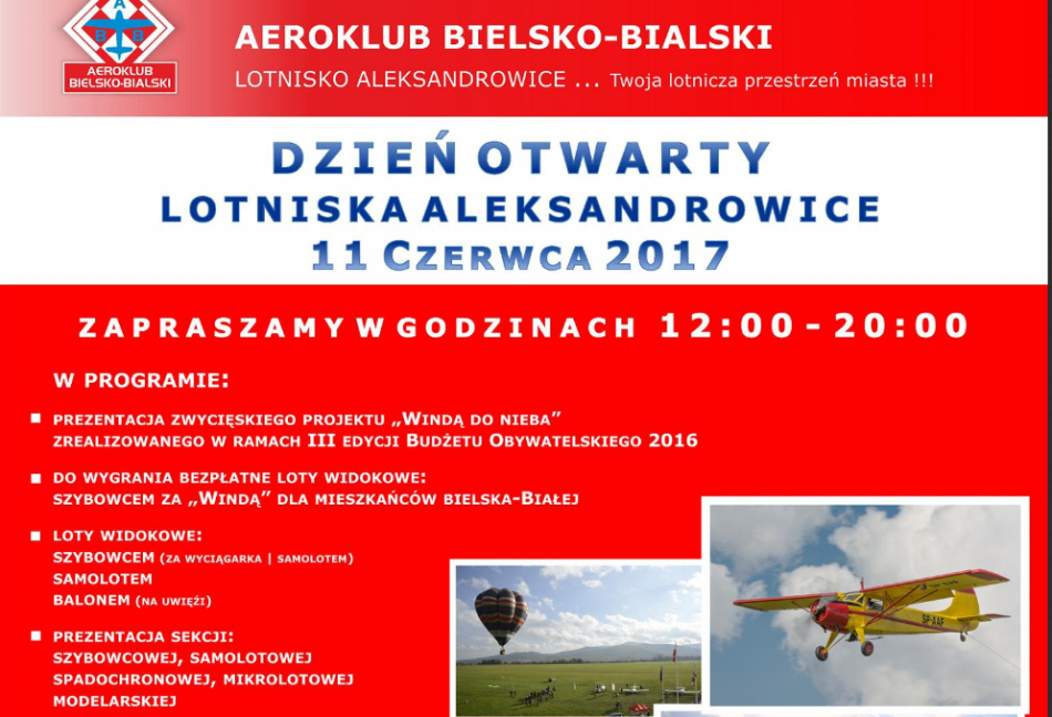 Atrakcje na lotnisku i w powietrzu