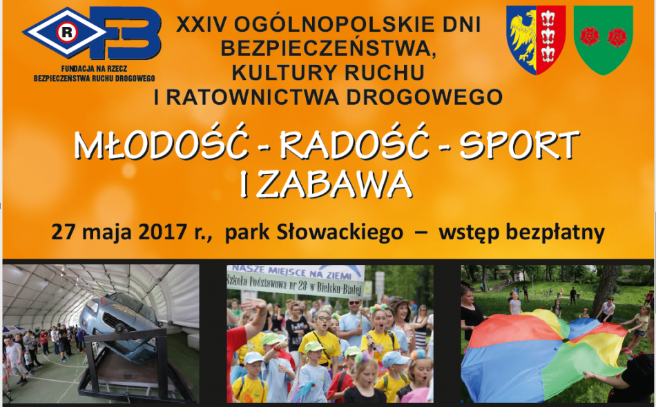 Pokazy dachowania w Parku Słowackiego