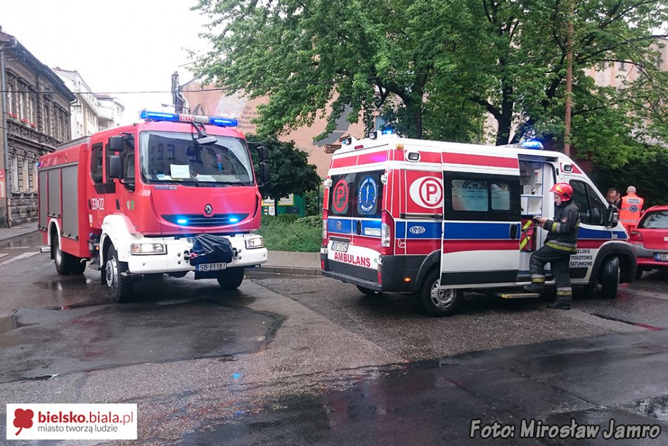 Nie zauważyła znaku STOP - foto