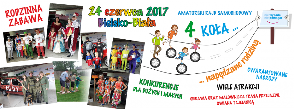 Amatorski rajd samochodowy dla szpitala