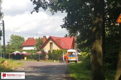 Nieudana reanimacja pieszego - foto