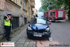 Osobówka kontra auto BBbike - foto