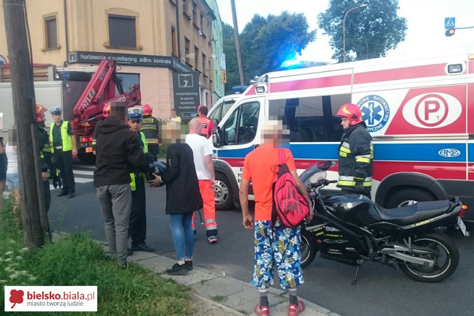 Hamował ile sił w nogach - foto