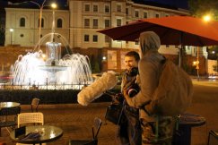Kręcili film na bielskich ulicach - galeria