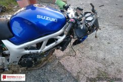 Tragiczny wypadek motocyklisty - foto