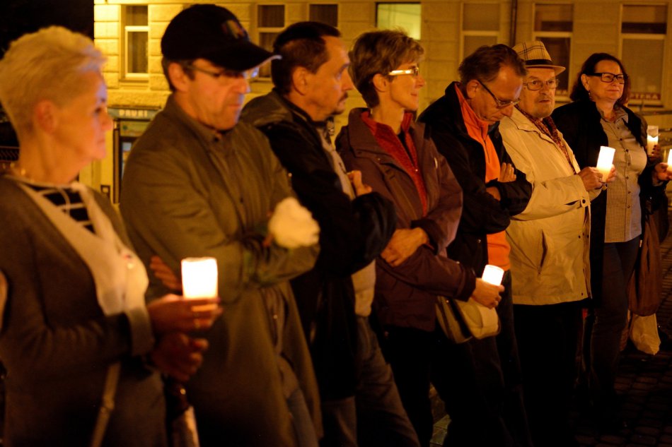 Protest przeciwko zmianom w oświacie