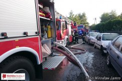 Pożar w fabryce przy Komorowickiej