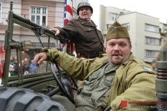 Sherman pod zamkiem