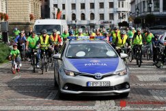Niebo sprzyja rowerzystom - foto