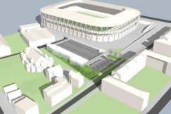 Spór o parking przy stadionie