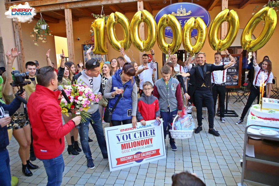 Milion gości w parku Energylandia - foto