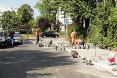 Zmierzają do końca na Sobieskiego - foto