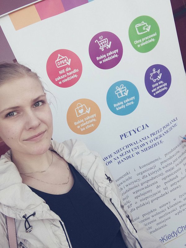 Przeciwko ograniczeniu handlu w niedzielę - foto
