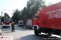 Uszkodzenie rurociągu gazowego