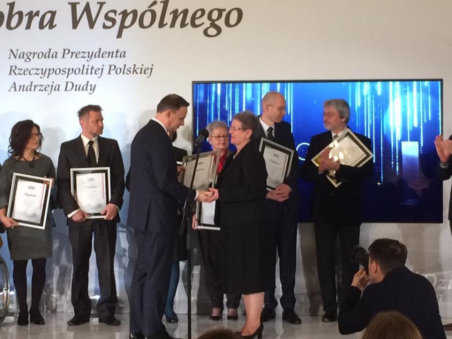 Zaszczytna nagroda dla bielskiego hospicjum