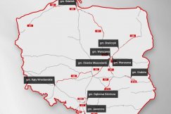 Bielski zakręt drogi S52 w czołówce krajowej