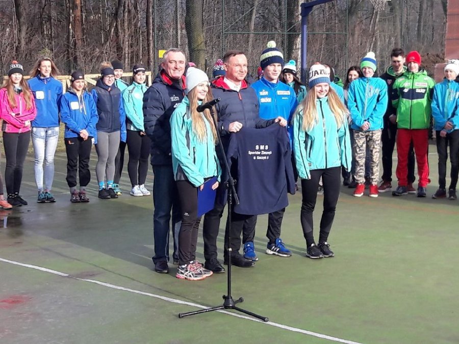 Prezydent RP z wizytą w Szczyrku - foto